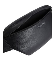 CALVIN KLEIN CK MUST Gürteltasche mit Metalllogo auf Schwarz - Hüfttaschen - 3