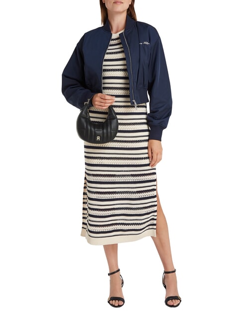 TH FEMININE Mini Bag mit Schultergurt Schwarz - Damentaschen