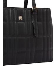 TOMMY HILFIGER TH FEMININE  Umhängetasche Schwarz - Damentaschen - 3