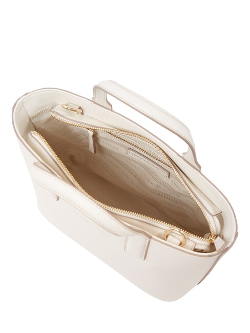 TH LOGOTAPE Handtasche, mit Schultergurt Elfenbeinblütenblatt - Damentaschen