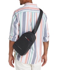 TOMMY HILFIGER TH CENTRAL  Maxi-Tasche Schwarz - Umhängetaschen Herren - 4