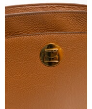 COCCINELLE LIYA Schultertasche aus gehämmertem Leder CUIR - Damentaschen - 5