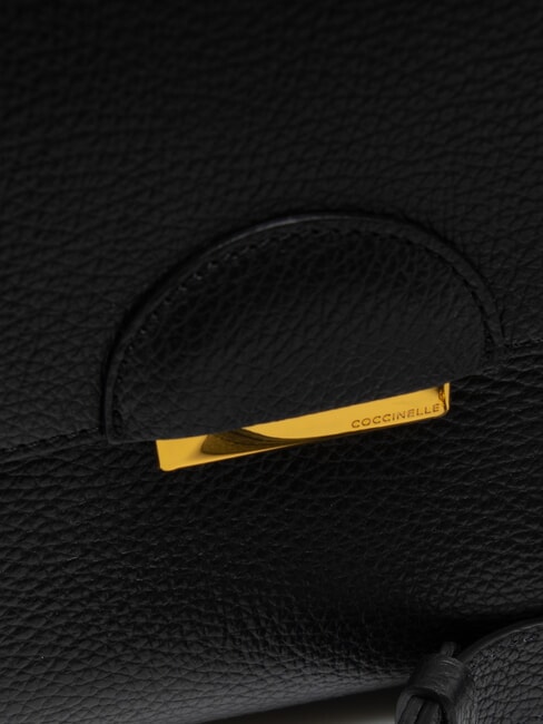 TALEA Mini-Aktentasche aus Leder Schwarz - Damentaschen