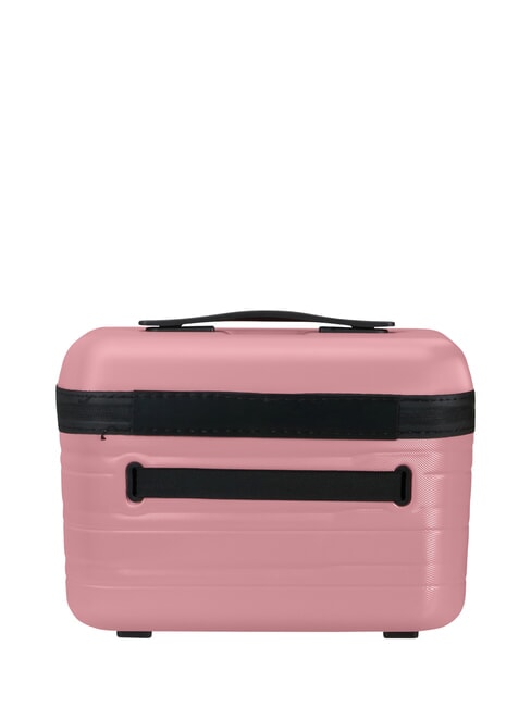 FLASHLINE Stabiler Kosmetikkoffer mit Schultergurt lila rosa - Beauty-Case