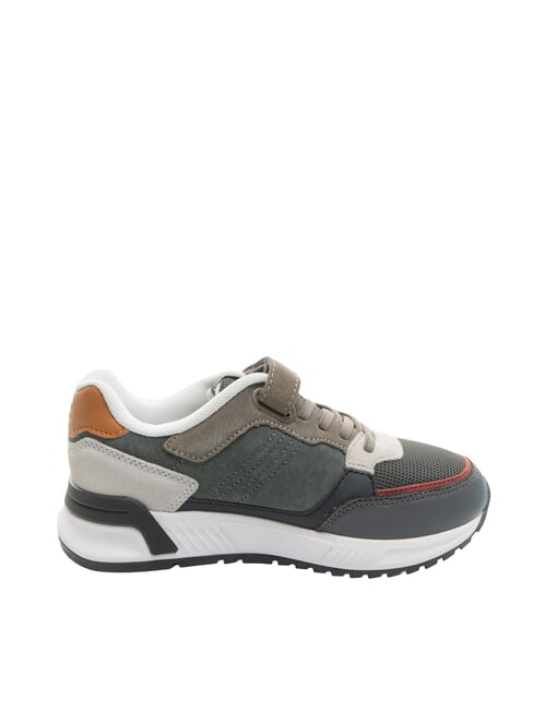 DALTON CROSS KIDS Turnschuhe anthrazit/taupe/burgund - Kinderschuhe