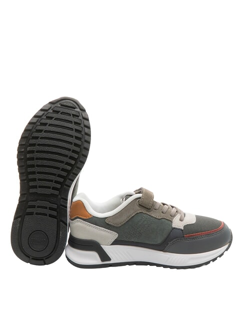 DALTON CROSS KIDS Turnschuhe anthrazit/taupe/burgund - Kinderschuhe