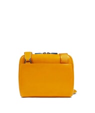 PIQUADRO BLUE SQUARE Ledertasche Gelb - Umhängetaschen Herren - 3