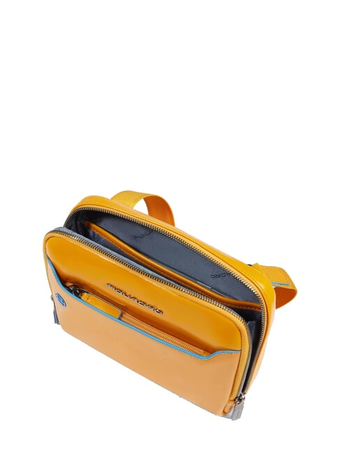 BLUE SQUARE Ledertasche Gelb - Umhängetaschen Herren