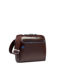 PIQUADRO BLUE SQUARE Ledertasche MAHAGONI - Umhängetaschen Herren - 2