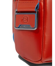 PIQUADRO BLUE SQUARE One-Shoulder-Rucksack aus Leder Leder4 - Umhängetaschen Herren - 4