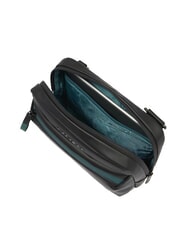 PIQUADRO CORNER SPECIALE GOMMATO Wasserabweisende Tasche Schwarz - Umhängetaschen Herren - 6