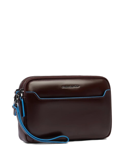 BLUE SQUARE Herren-Clutch aus Leder MAHAGONI - Tablettmappe &amp; Organizer