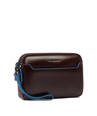 PIQUADRO BLUE SQUARE Herren-Clutch aus Leder MAHAGONI - Tablettmappe &amp; Organizer - 2