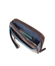 PIQUADRO BLUE SQUARE Herren-Clutch aus Leder MAHAGONI - Tablettmappe &amp; Organizer - 4