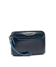 PIQUADRO BLUE SQUARE Herren-Clutch aus Leder Blau - Tablettmappe &amp; Organizer - 2