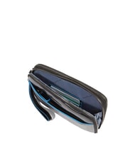 PIQUADRO BLUE SQUARE Herren-Clutch aus Leder Schwarz - Tablettmappe &amp; Organizer - 4