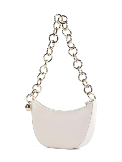 SFERA Mini-Umhängetasche aus Leder mit Ares-Print CREME - Damentaschen