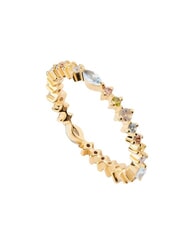 PDPAOLA COLOR LOTUS Ring mit farbigen Steinen - Ringe