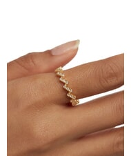 PDPAOLA THE NEW ESSENTIALS THE ZIPPER Vergoldeter Ring mit Zirkonia Gold - Ringe - 3