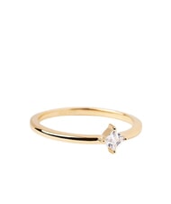 PDPAOLA THE NEW ESSENTIALS OBI Solitärring mit Zirkonia Gold - Ringe - 4