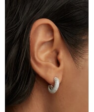 PDPAOLA THE NEW ESSENTIALS KING Gewölbte Creolen Silber - Ohrringe - 3