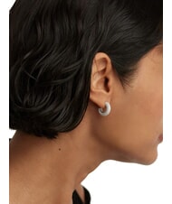 PDPAOLA THE NEW ESSENTIALS KING Gewölbte Creolen Silber - Ohrringe - 5