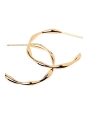 PDPAOLA FIVE VANILLA Vergoldete Creolen - Ohrringe