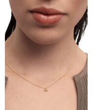 PDPAOLA COLOR GREEN FLEUR Anhängerkette mit Zirkonia und Krallen Gold - Halsketten - 3