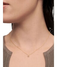 PDPAOLA COLOR GREY FLEUR Anhängerkette mit Zirkonia und Krallen Gold - Halsketten - 4