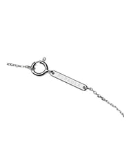 PDPAOLA L'ABSOLU ENGRAVE ME Silberne Halskette mit Herzanhänger Silber - Halsketten - 5