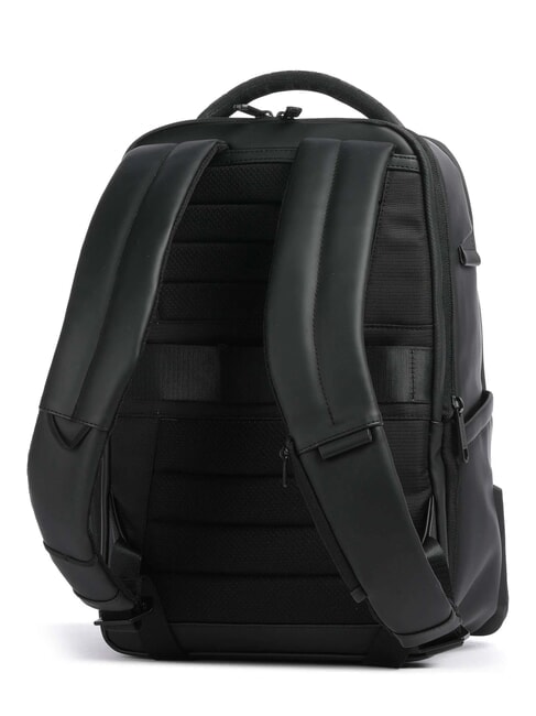 CORNER SPECIALE GOMMATO  14" Laptop-Rucksack, erweiterbar Schwarz - PC-Rucksäcke