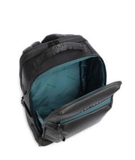 PIQUADRO CORNER SPECIALE GOMMATO  14" Laptop-Rucksack, erweiterbar Schwarz - PC-Rucksäcke - 5