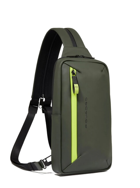 CORNER SPECIALE GOMMATO  Ein-Schulter-Rucksack GRÜN - PC-Rucksäcke