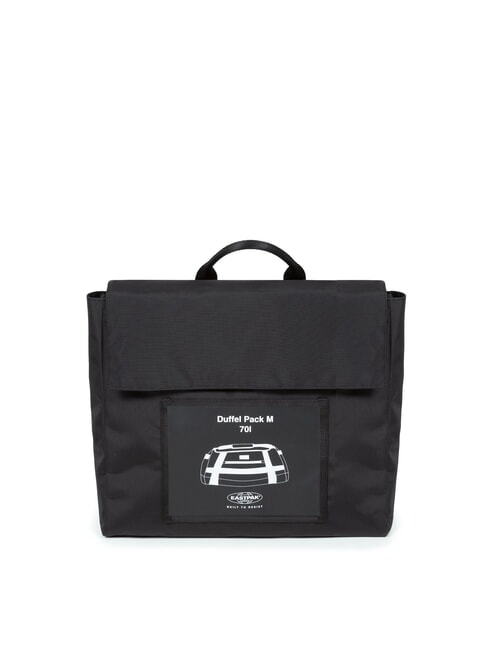 DUFFEL PACK S Kleiner Reiserucksack Seesack Plane schwarz2 - Reisetaschen