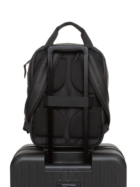 TECUM TOTE CNNCT F Rucksack mit Wasserflaschenfach, Laptophalter Mattschwarz - PC-Rucksäcke