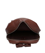 THE BRIDGE BIAGIO Lederrucksack Braun 14/Ruthenium Palladium - Rucksäcke für Schule &amp; Freizeit - 5