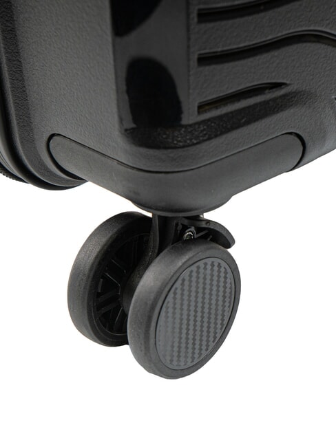 SLIDE Großer erweiterbarer Trolley Schwarz - Harte Trolleys