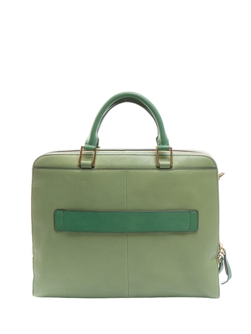 DAFNE Aktentasche f&uuml;r PC 13,3" oder iPad&reg; Pro 12,9" Leder/Wei&szlig; - Arbeitstaschen