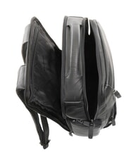 PIQUADRO AKRON Lederrucksack für 15,6"-Laptop Schwarz - PC-Rucksäcke - 6