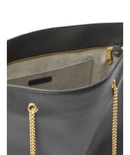 CALVIN KLEIN CKJ MINIMAL MONOGRAM Einkaufstasche mit Kettengriff auf Schwarz - Damentaschen - 4