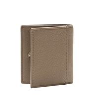 CALVIN KLEIN CK LEATHER Vertikale Lederbrieftasche Taupe - Brieftaschen Herren - 3