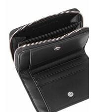 CALVIN KLEIN CKJ MINIMAL MONOGRAM Mittelgroße Brieftasche aus Leder - Brieftaschen Damen