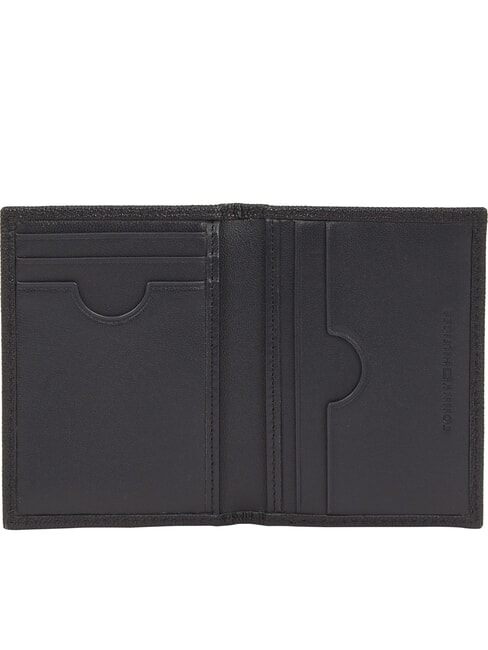 TH FLAG  Vertikale Lederbrieftasche spaceblau/schwarz - Brieftaschen Herren