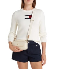 TOMMY HILFIGER TH DISTINCT  Mini-Umhängetasche klassisches beige - Damentaschen - 4