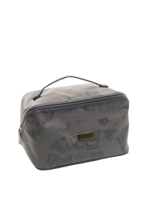 GEO Großer quadratischer Kosmetikkoffer Asphalt - Beauty-Case