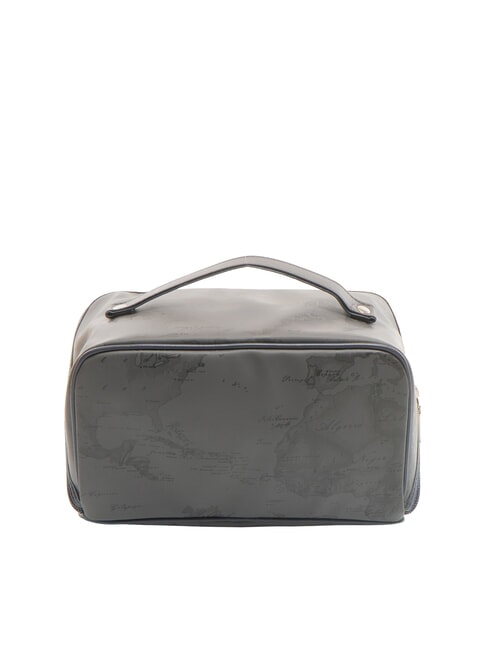 GEO Großer quadratischer Kosmetikkoffer Asphalt - Beauty-Case