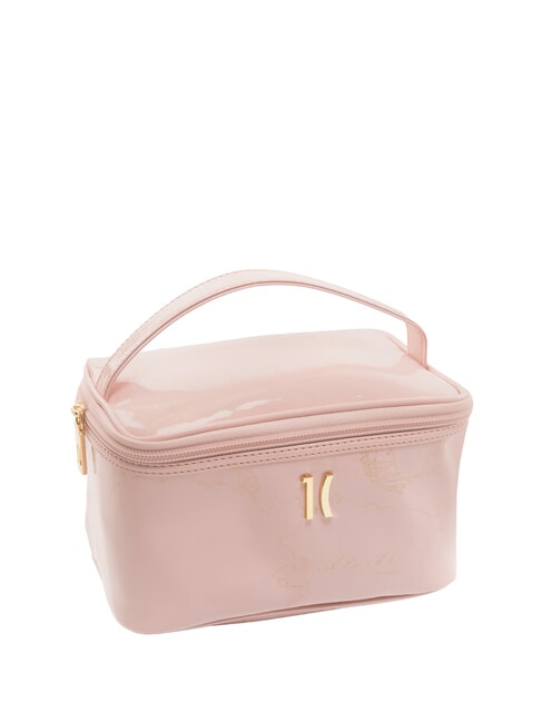 GEO Glänzendes Beautycase mit Tragegriff Pulver - Beauty-Case