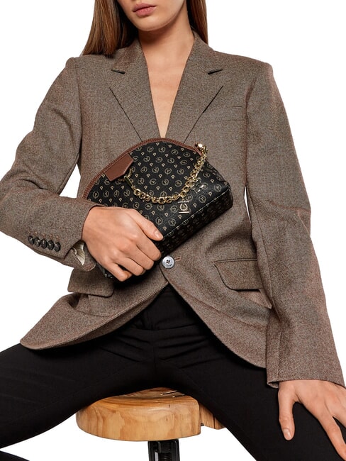 HERITAGE Mini-Schultertasche Schwarz Braun - Damentaschen