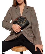 POLLINI HERITAGE Mini-Schultertasche Schwarz Braun - Damentaschen - 5