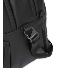 PIQUADRO CORNER SPECIALE GOMMATO Wasserabweisende Reisetasche Schwarz - Reisetaschen - 3